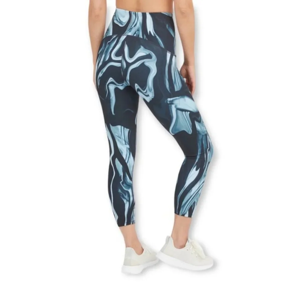 Spanx Booty Boost Active 7/8 Leggings in Marble - Picture 2 of 8